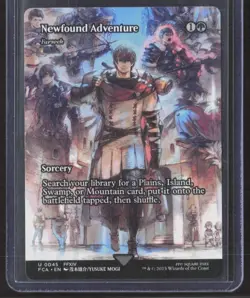 MTG Final Fantasy NEWFOUND ADVENTURE Farseek (Showcase) 0045 Through the Ages - Image 1