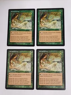 MTG Playset 4x Elvish Lyrist (Urza's Saga/Green/C) - BGM - Image 1