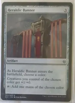 Heraldic Banner [Throne of Eldraine] Magic MTG - Image 1