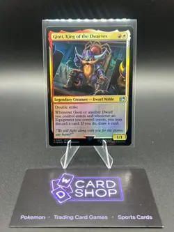 Giott, King of the Dwarves - (Foil) FIN NM MTG - Image 1