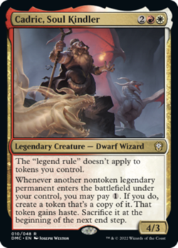MTG Cadric, Soul Kindler, Light Play, English Commander: Dominaria United - Image 1