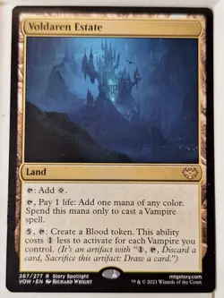 Voldaren Estate - Innistrad: Crimson Vow - Magic the Gathering MTG Nice! - Image 1