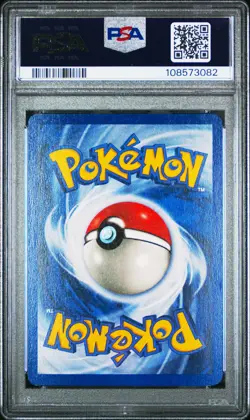 2000 Pokemon Gym Heroes Brock #15 1ST Edition PSA 8 - Image 2