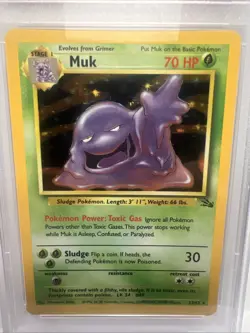 PSA 9 MUK - Fossil 13/62 Holo - 1999 Pokemon Card TCG Mint - Image 2