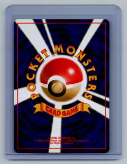 Pokemon Cloyster No. 091 Mystery of the Fossils Vintage Old Back Japanese NM - Image 2