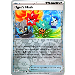 Ogre's Mask - Reverse Holo - Pokemon TCG Twilight Masquerade #159/167 - Image 2