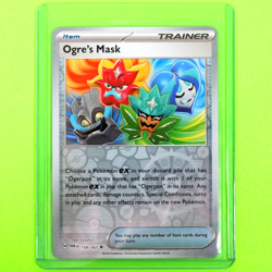 Ogre's Mask - Reverse Holo - Pokemon TCG Twilight Masquerade #159/167 - Image 3