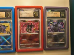 Radiant Charizard Venusaur Blastoise Eve CGC 10 PRISTINE Pokemon Go Cards - Image 3
