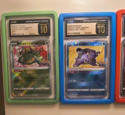 Radiant Charizard Venusaur Blastoise Eve CGC 10 PRISTINE Pokemon Go Cards - Image 5