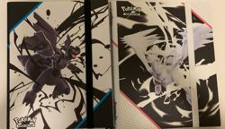 Pokemon Black Bolt & White Flare BINDER ONLY *BOTH - 1 of Each* - Image 1