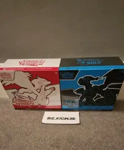 Black Bolt & White Flare Pokemon Center Elite Trainer Boxes ETB Sealed - New - Image 1