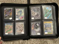 Large Pokemon Collection Below+ TopDeck Binder. All Near Mint. Binder is new. - Image 1
