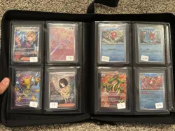 Large Pokemon Collection Below+ TopDeck Binder. All Near Mint. Binder is new. - Image 4