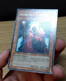 Lich Lord, King of the Underworld FOTB-EN062 Secret 1st VLP Yugioh - Image 5