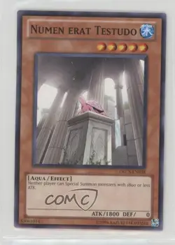 Numen erat Testudo Unlimited YuGiOh Order of Chaos #ORCS-EN038 0b3 - Image 1