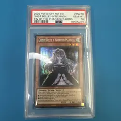PSA 10 YuGiOh! Ghost Belle & Haunted Mansion MP22-EN258 PSA GEM-MT 10 - Image 1