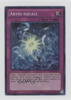 SR - Abyss-Squall Unlimited YuGiOh Abyss Rising #ABYR-EN071 n1u - Image 1