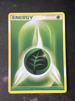 Energy Unnumbered (HP, Pokemon Card, 2007, Grass, Common) - Image 1