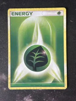 Energy Unnumbered (HP, Pokemon Card, 2007, Grass, Common) - Image 1