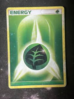 Energy Unnumbered (HP, Pokemon Card, 2007, Grass, Common) - Image 1
