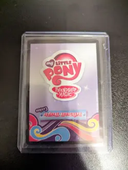 My Little Pony CCG Tara Strong Autograph card! Series 3! RARE! - Image 2
