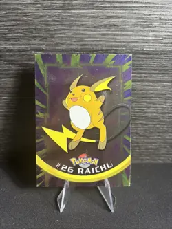 Pokemon Card - Topps Chrome 2000 Holo Pokemon Raichu #26 - Chrome - Image 1