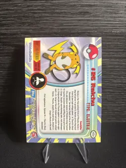 Pokemon Card - Topps Chrome 2000 Holo Pokemon Raichu #26 - Chrome - Image 2