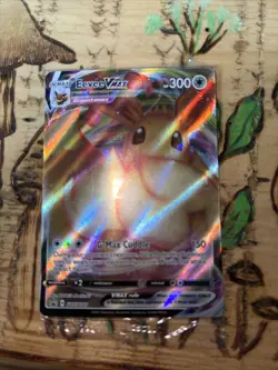 Pokemon Eevee VMAX TCG Sword & Shield SWSH087 Holo Promo Card Original Packaging - Image 4