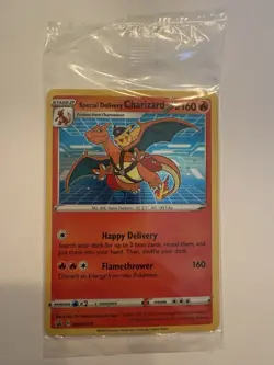 Pokemon TCG Special Delivery Charizard Promo Card SEALED - Image 1