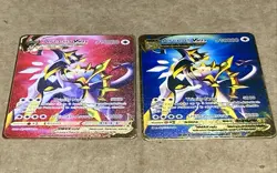 Arceus VMAX Gold Metal Pokemon Card 2-Pack New - Image 2