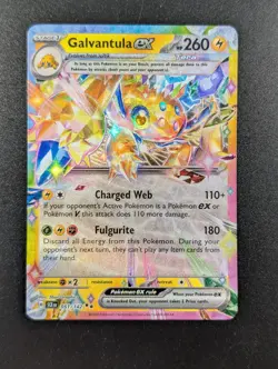Galvantula EX 051/142 Sv07 - Stellar Crown Holo - Pokemon TCG Card NM+ - Image 1