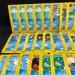 Used 40Lot Pokemon Card Game e-Cards Water Type Bulk Sale Slowpoke Wooper FS - Image 2
