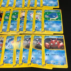 Used 40Lot Pokemon Card Game e-Cards Water Type Bulk Sale Slowpoke Wooper FS - Image 5