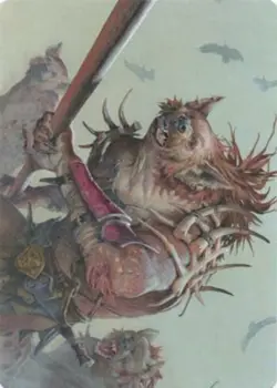 1x Gnoll Art Card NM, English, Art Series: Adventures in the Forgotten Realms, M - Image 1