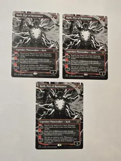 3x Koth, Fire Of Resistance - Showcase - One - Near Mint - MTG - Image 1
