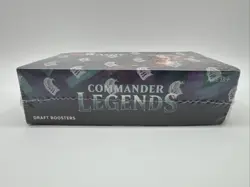 Mtg Commander Legends Draft Booster Box NEW Factory Sealed *crushed corner* - Image 3