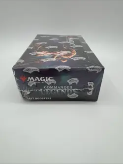 Mtg Commander Legends Draft Booster Box NEW Factory Sealed *crushed corner* - Image 4