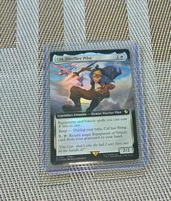 MTG FINAL FANTASY Cid, Freeflier Pilot - Extended Art - Foil - NM - Image 1