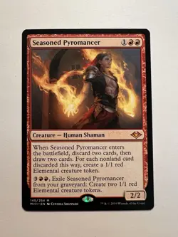 Seasoned Pyromancer - MTG Modern Horizons - NM - Image 1