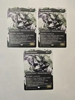 3x Glissa Sunslayer - Showcase - One - Near Mint - MTG - Image 1