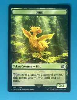 Mtg Hero (0009) Bird (0017) Double-Sided Token Final Fantasy Regular - Image 2