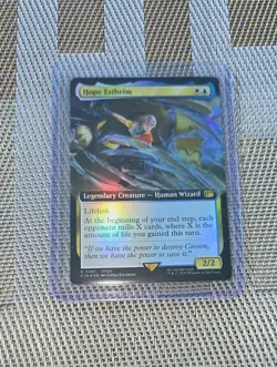 Magic The Gathering MTG FINAL FANTASY- Hope Estheim (Extended Art) Foil - FIN - Image 1