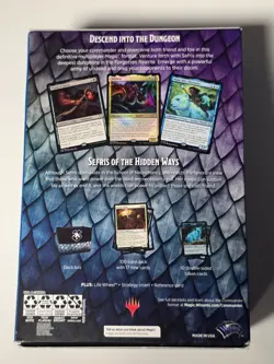 MTG Dungeons of Death Commander Deck Magic the Gathering D&D Sealed 630509982677 - Image 2