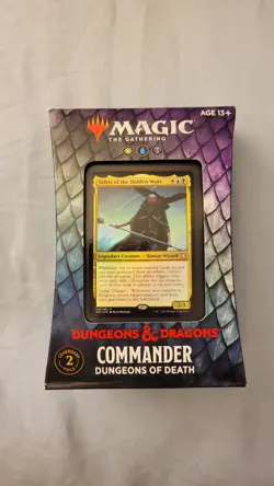 MTG Dungeons of Death Commander Deck Magic the Gathering D&D Sealed 630509982677 - Image 1