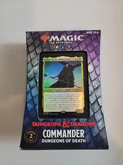 MTG Dungeons of Death Commander Deck Magic the Gathering D&D Sealed 630509982677 - Image 1