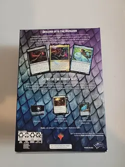 MTG Dungeons of Death Commander Deck Magic the Gathering D&D Sealed 630509982677 - Image 2