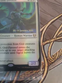 MTG Sigrid, God-Favored Sealed Foil Prerelease Kaldheim Rare 2021 NM - Image 5