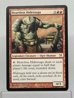 MTG Heartless Hidetsugu (NM) Betrayers of Kamigawa 107/165 Magic: The Gathering - Image 1