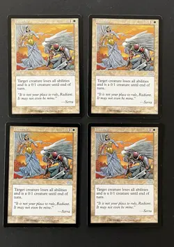 Humble - Urza's Saga (USG) - MTG Uncommon English Non Foil. Set of 4. - Image 1