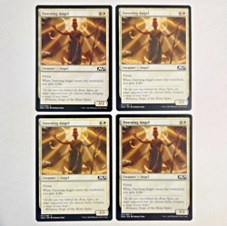 MTG Dawning Angel (M20 Core Set 2020) 011/280 (NEAR MINT) (4X) - Image 1
